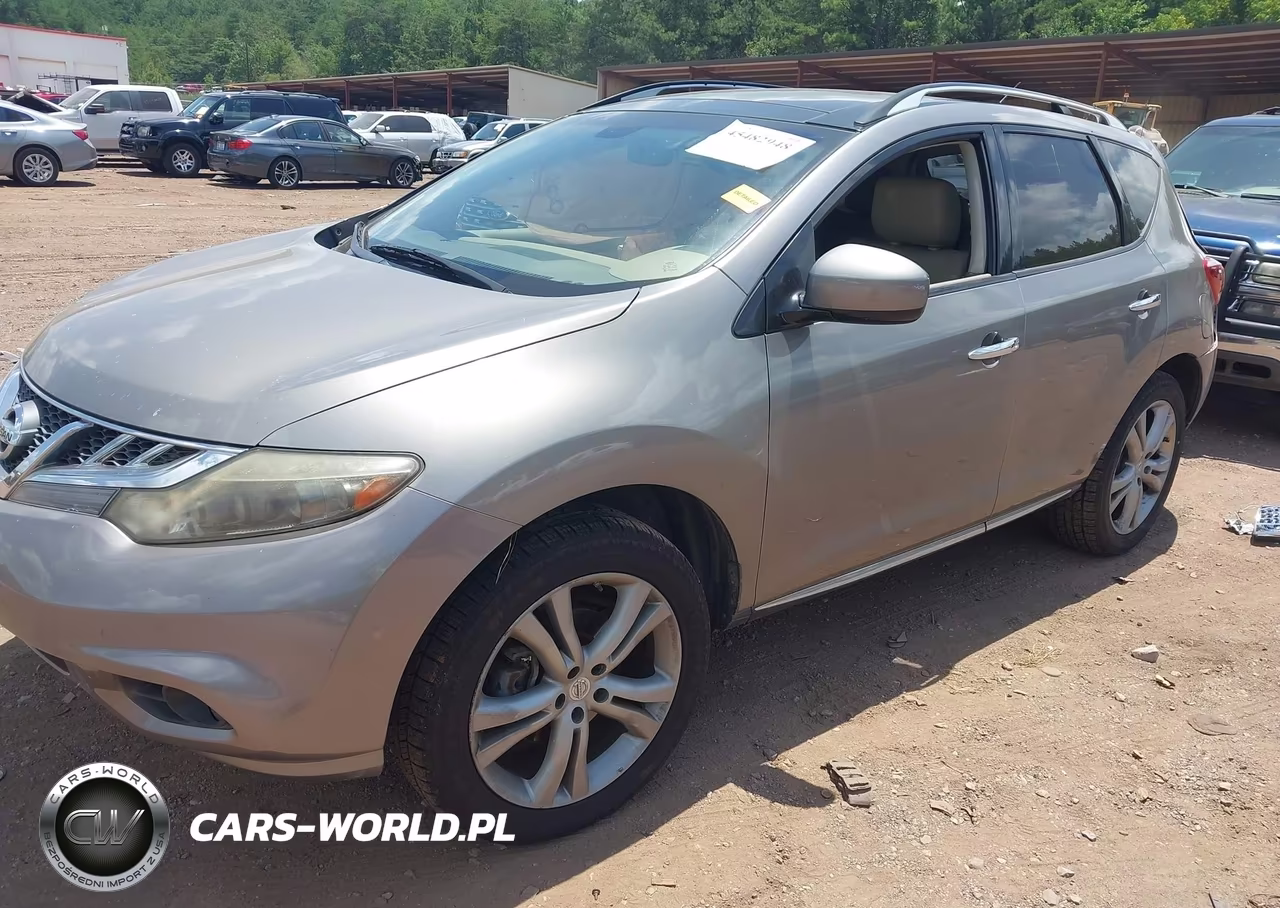 2012 Nissan Murano Le VIN:JN8AZ1MU2CW107389 - 2