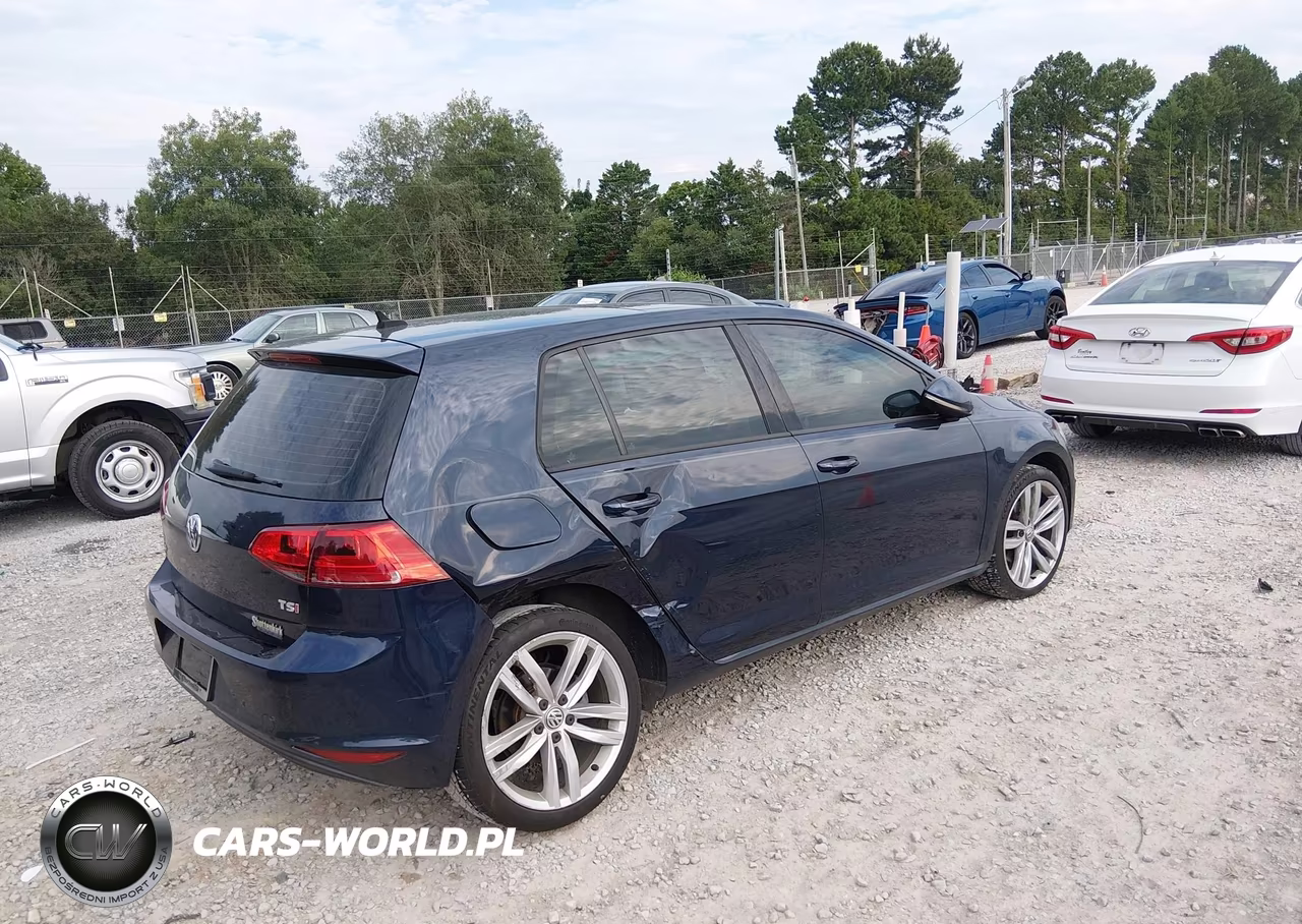 2017 Volkswagen Golf Tsi S 4-Door-Tsi Se 4-Door-Tsi Sel 4-Door-Tsi Wolfsburg Edition 4-Door VIN:3VW217AUXHM020021 - 4