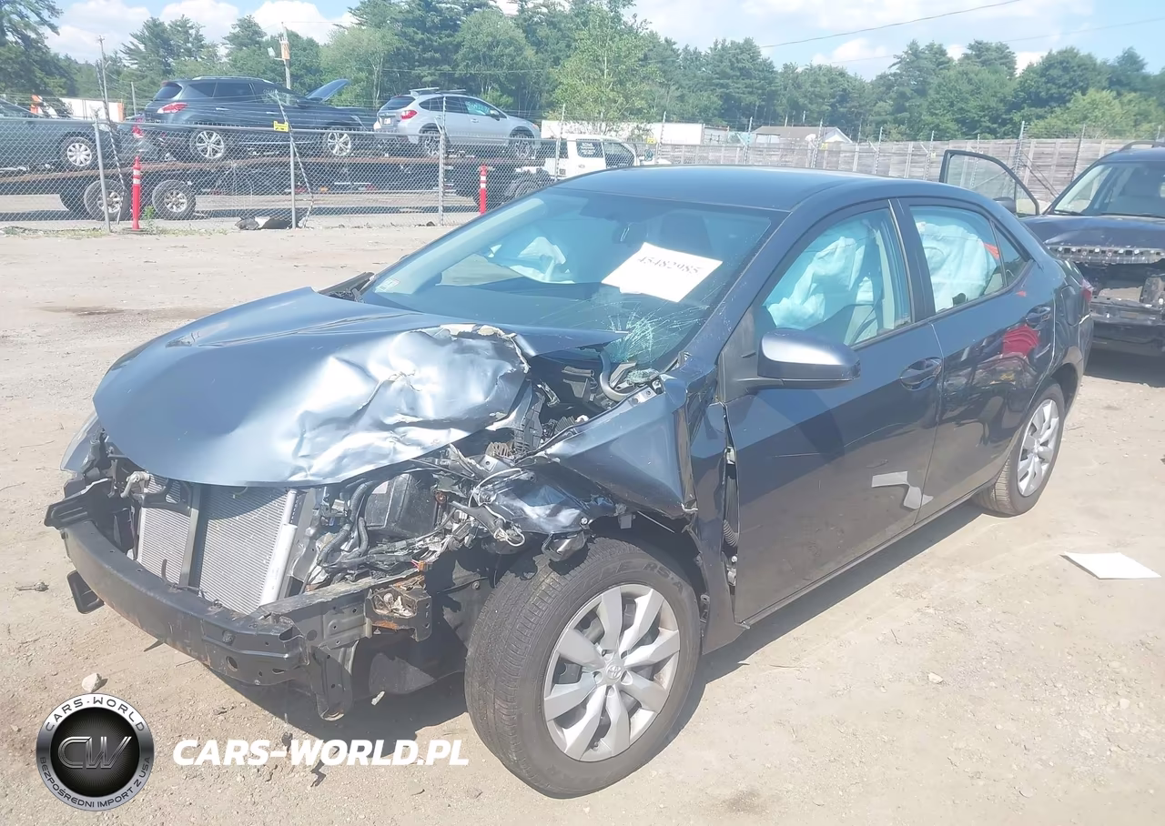 2016 Toyota Corolla Le VIN:5YFBURHE0GP483667 - 2