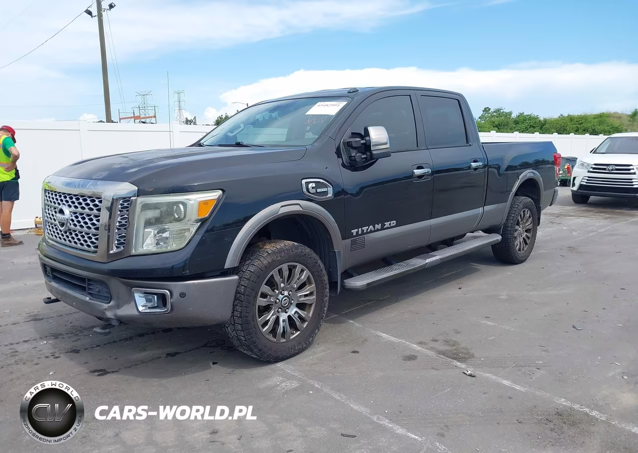 2016 Nissan Titan Xd Platinum Reserve Diesel VIN:1N6BA1F22GN506637 - 2