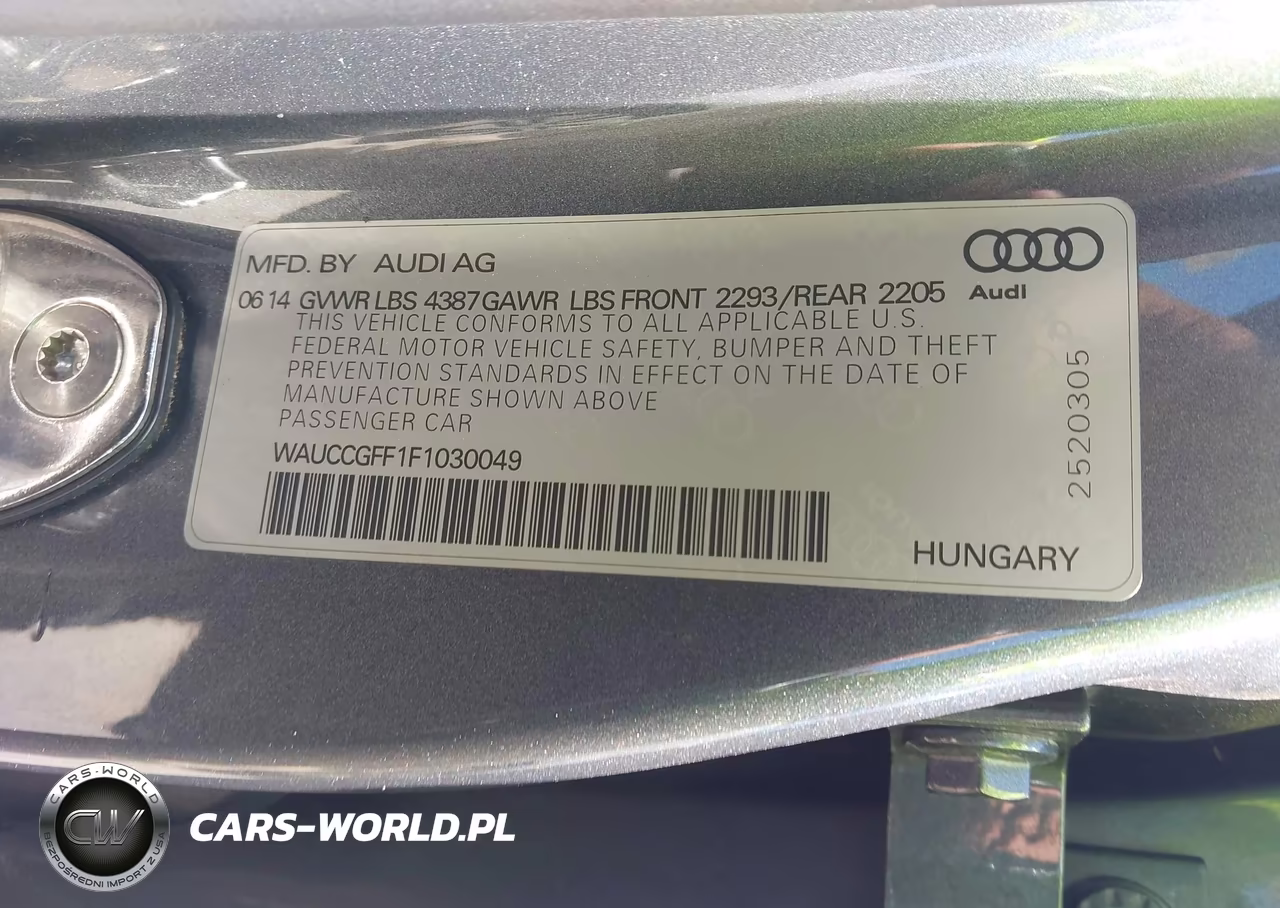 2015 Audi A3 1.8T Premium VIN:WAUCCGFF1F1030049 - 9