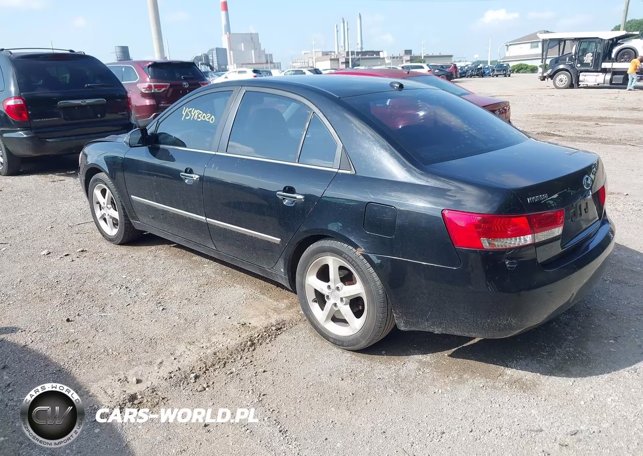 2008 Hyundai Sonata Limited-Se VIN:5NPEU46C98H318345 - 3