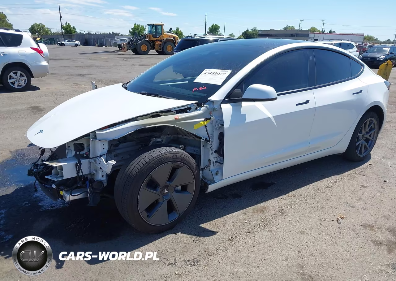 2022 Tesla Model 3 Rear-Wheel Drive VIN:5YJ3E1EA2NF123751 - 2