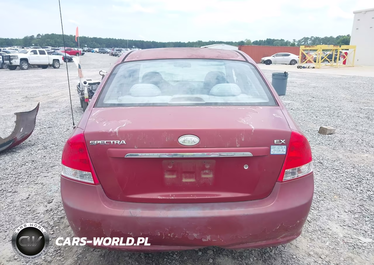 2008 Kia Spectra Ex VIN:KNAFE121X85547540 - 17