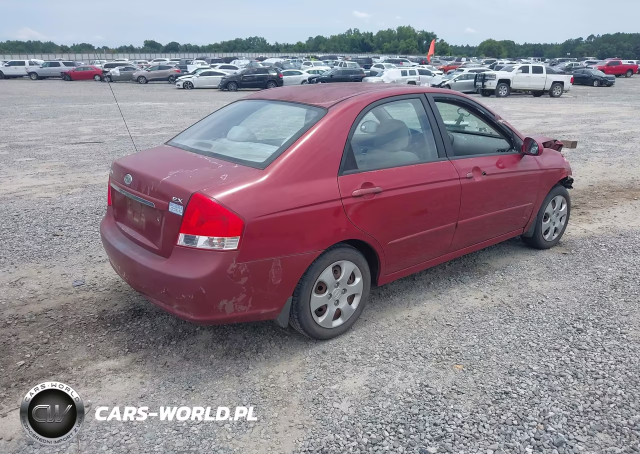2008 Kia Spectra Ex VIN:KNAFE121X85547540 - 4