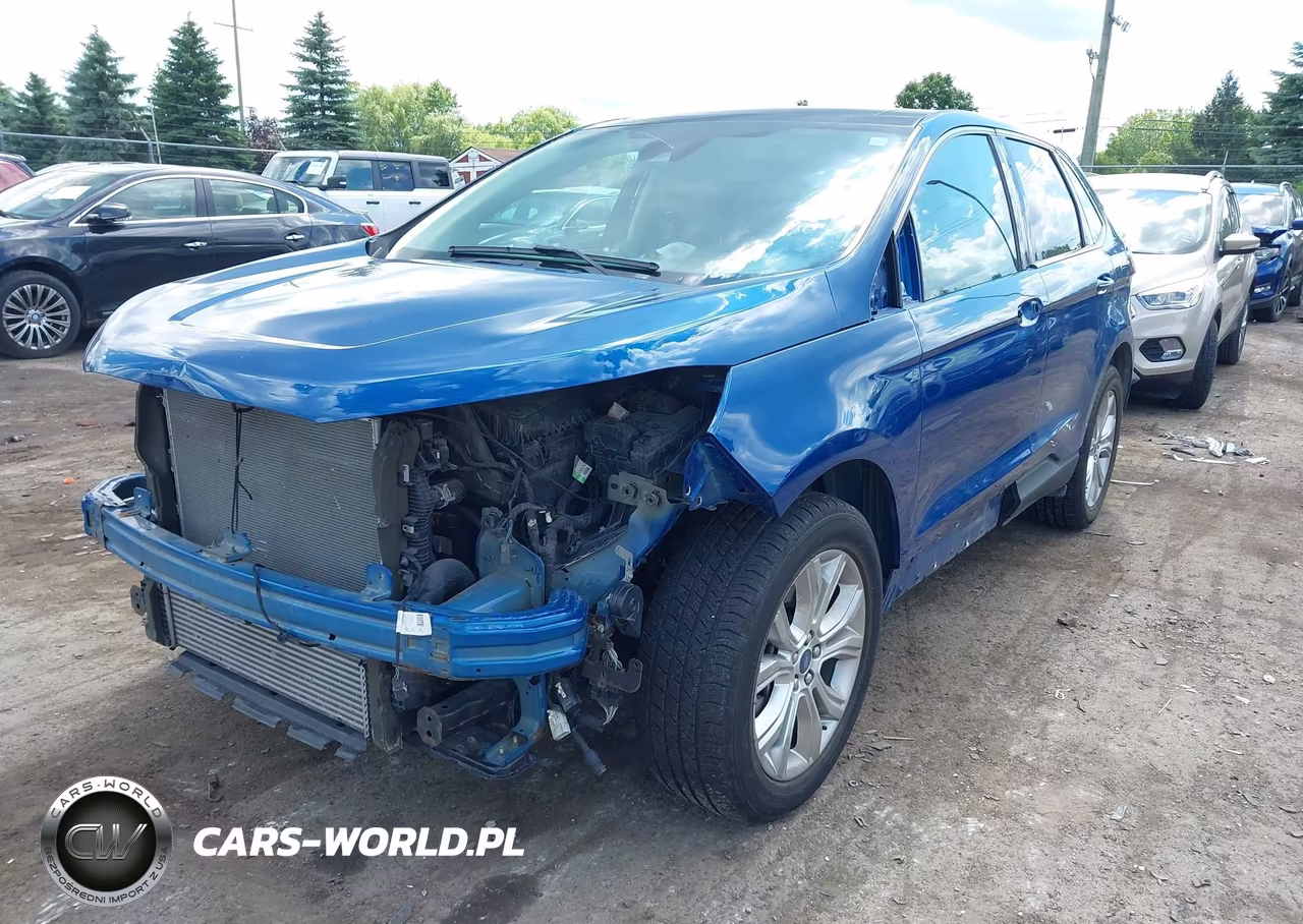 2021 Ford Edge Titanium VIN:2FMPK4K99MBA05080 - 2