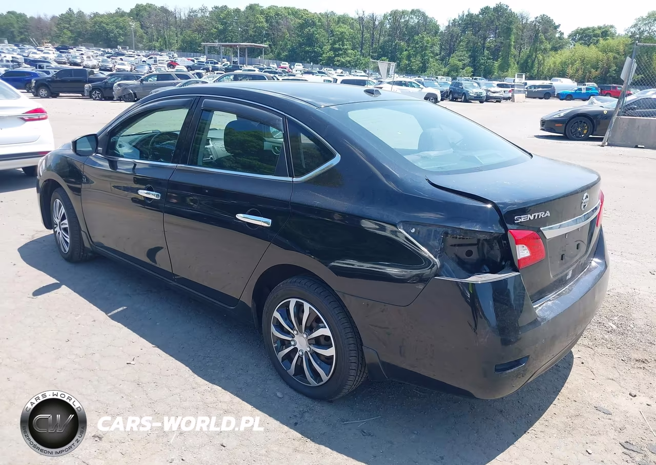 2015 Nissan Sentra Sv VIN:3N1AB7AP4FY234081 - 3