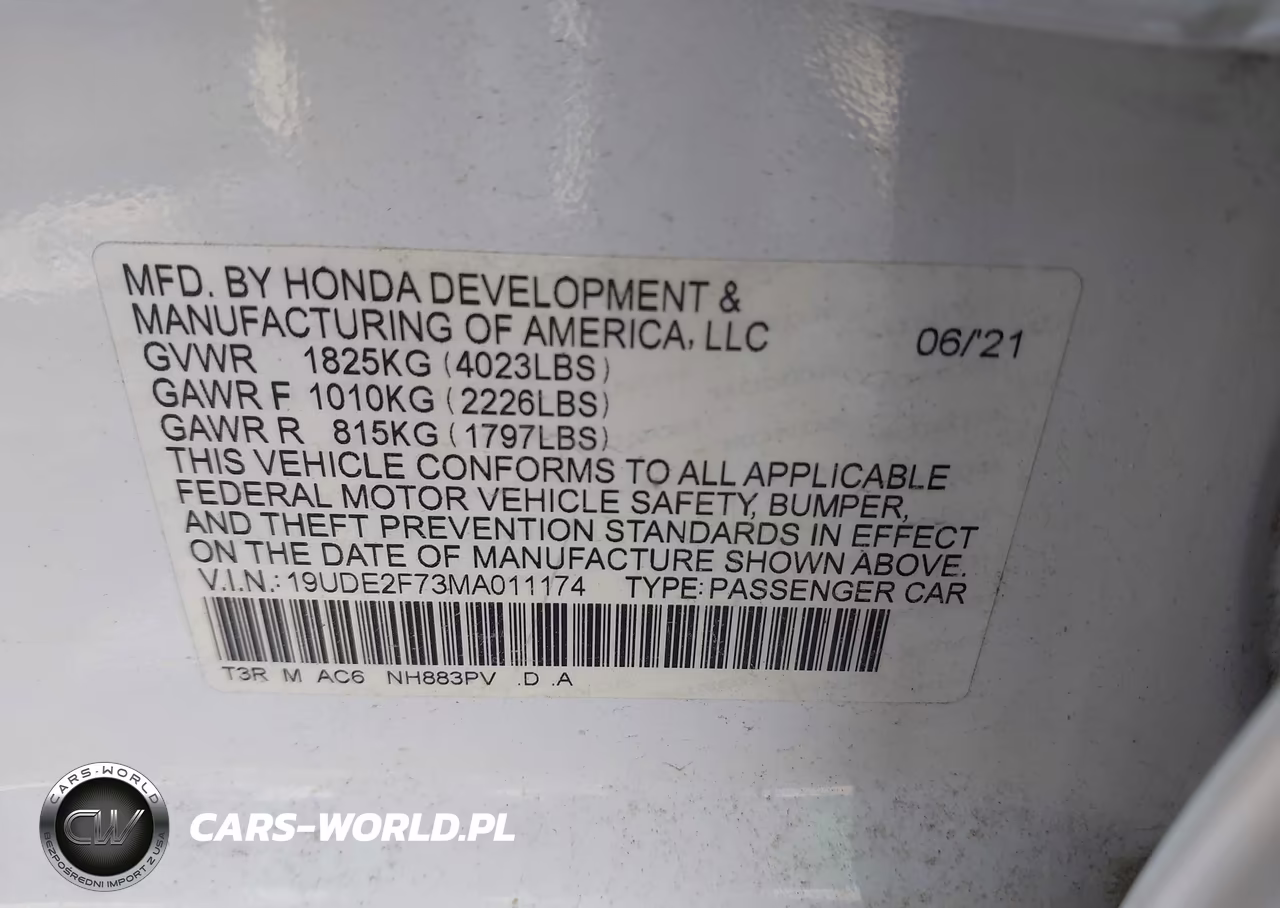 2021 Acura Ilx Premium Package-Technology Package VIN:19UDE2F73MA011174 - 9