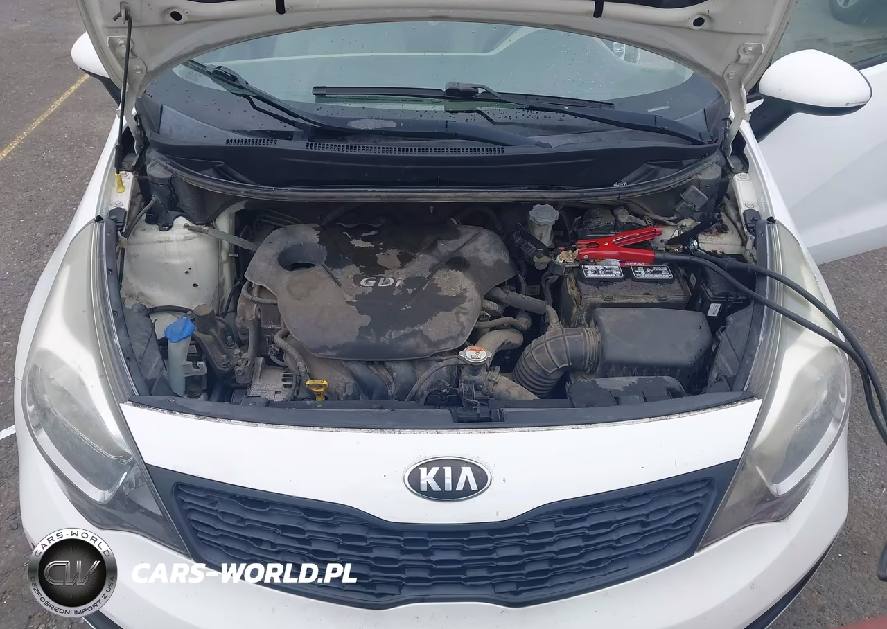 2013 Kia Rio Lx VIN:KNADM4A38D6177708 - 10