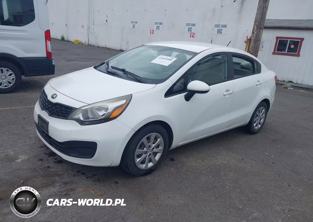 2013 Kia Rio Lx VIN:KNADM4A38D6177708 - 2