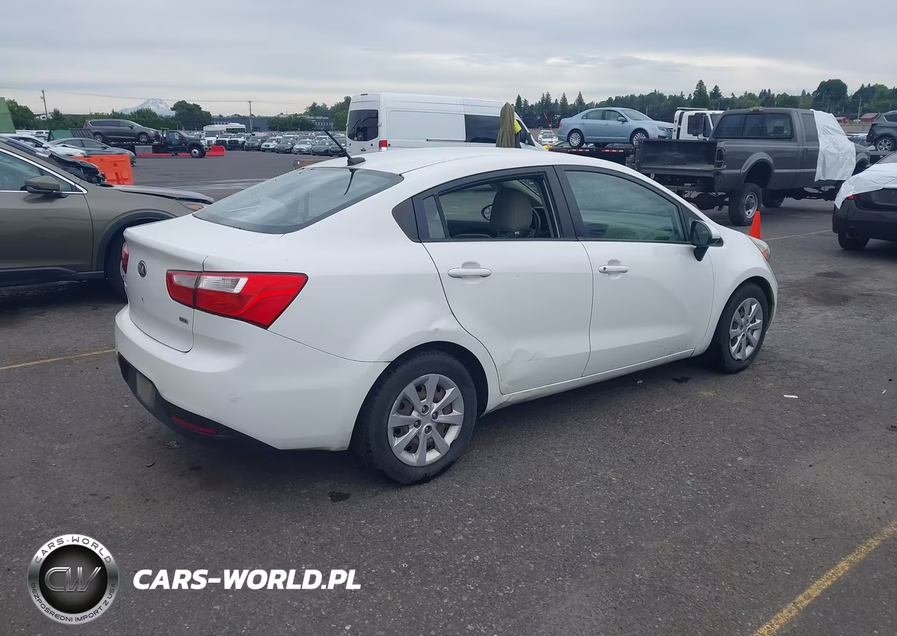 2013 Kia Rio Lx VIN:KNADM4A38D6177708 - 4