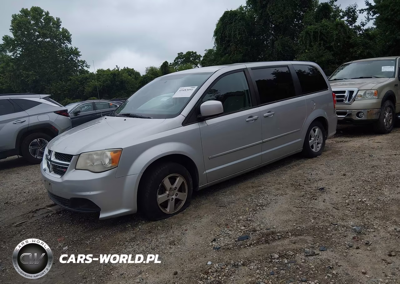 2012 Dodge Grand Caravan Sxt VIN:2C4RDGCG9CR374582 - 2