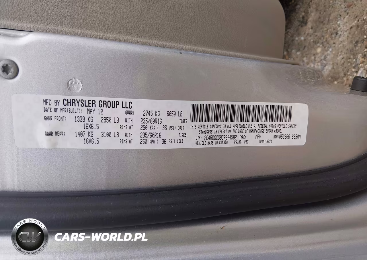 2012 Dodge Grand Caravan Sxt VIN:2C4RDGCG9CR374582 - 9