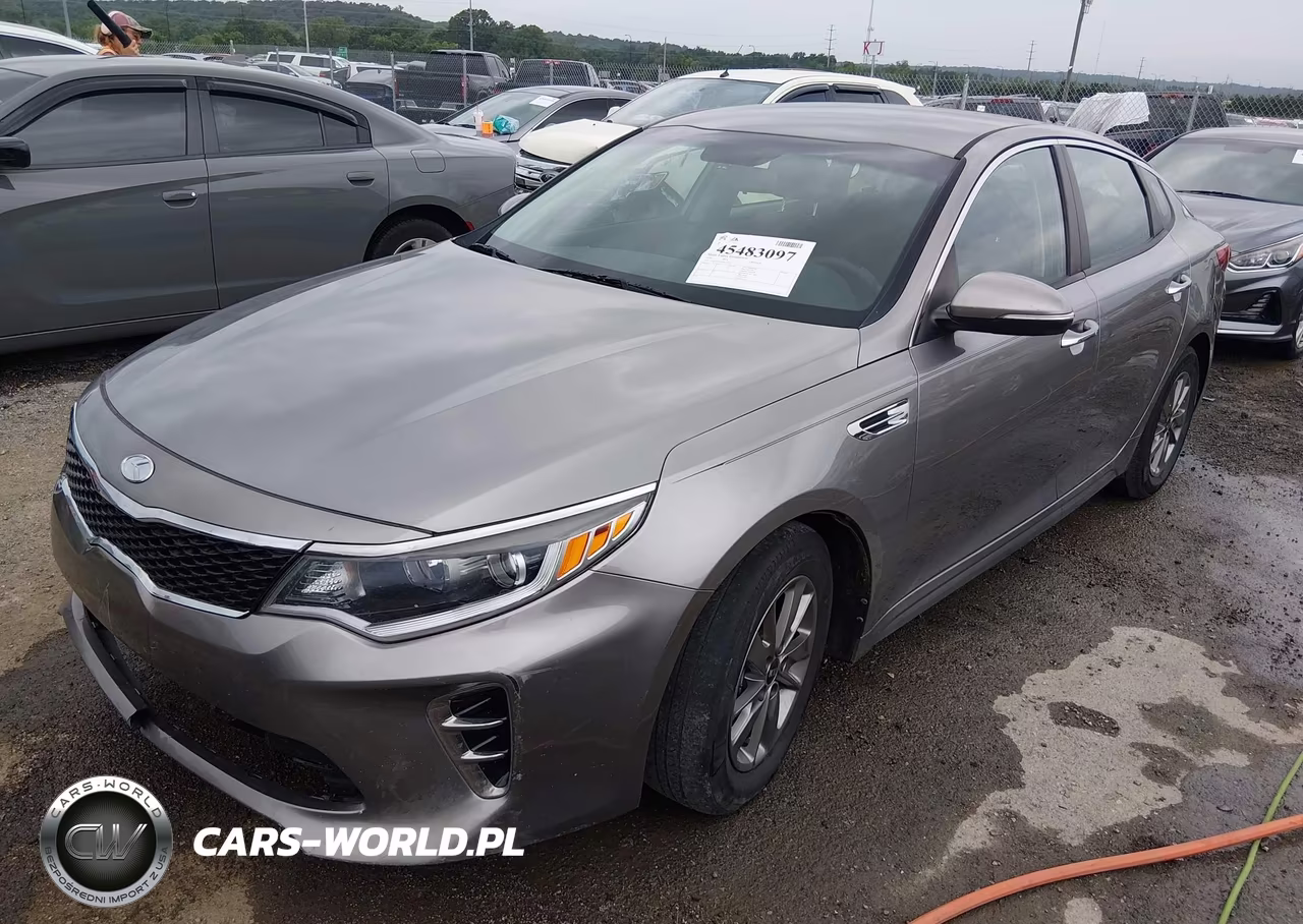 2016 Kia Optima Lx Turbo VIN:5XXGT4L14GG057652 - 2