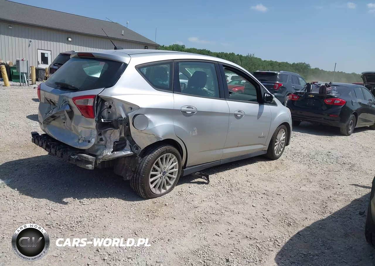 2015 Ford C-Max Hybrid Se VIN:1FADP5AU8FL121531 - 4