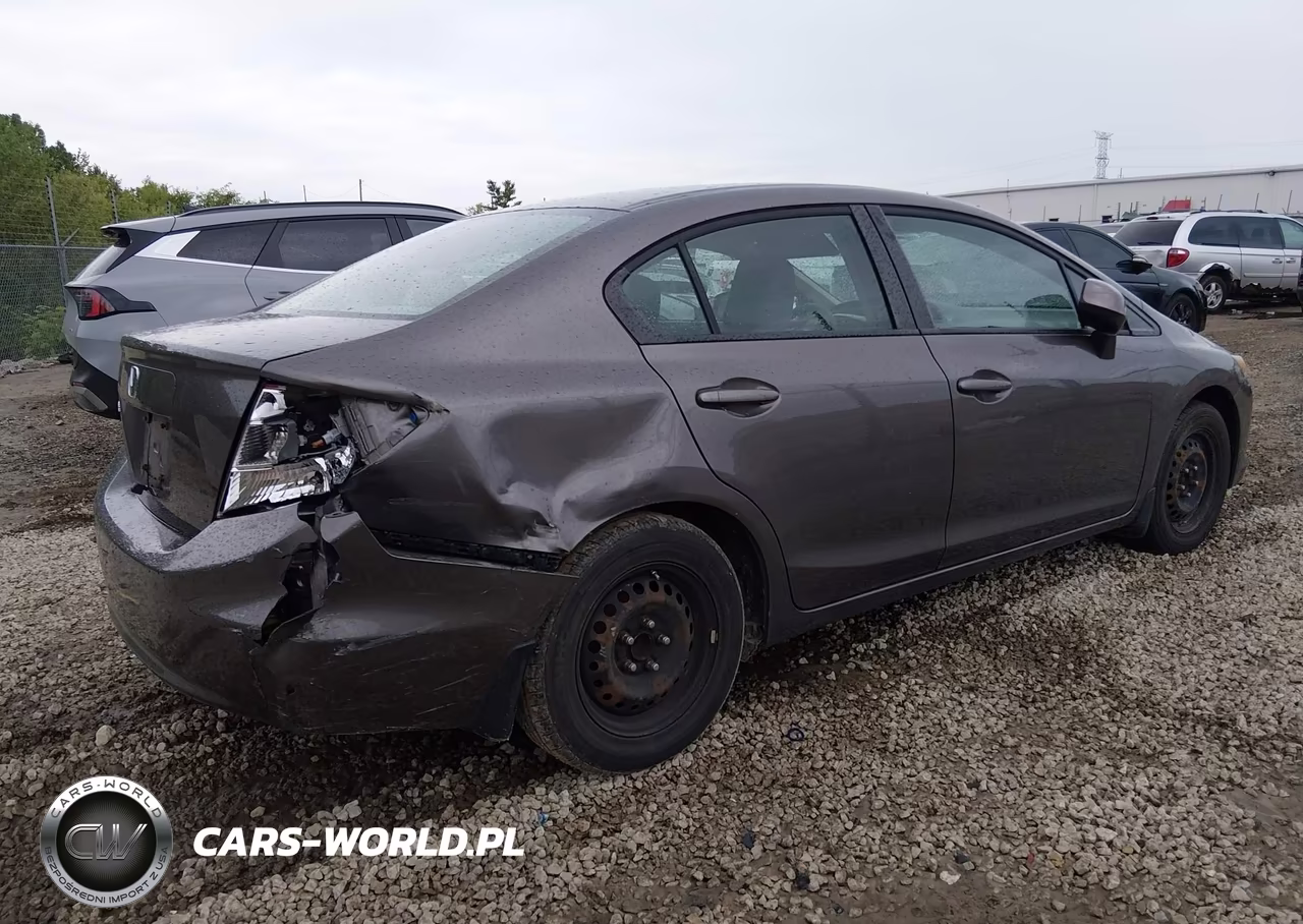 2012 Honda Civic Lx VIN:19XFB2F53CE030754 - 4
