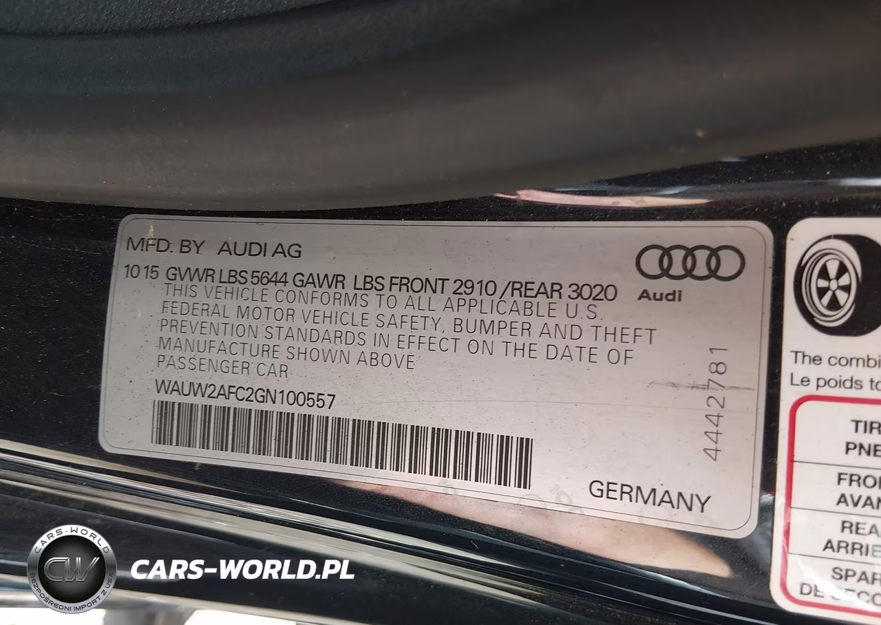 2016 Audi S7 4.0T (S Tronic) (No Longer Available For Ordering) VIN:WAUW2AFC2GN100557 - 9