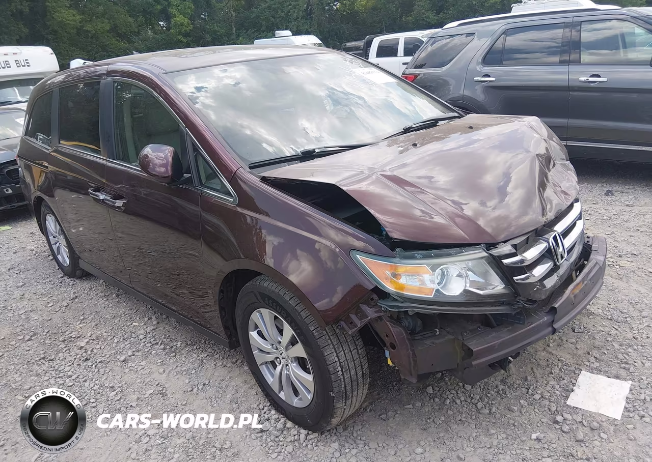 2014 Honda Odyssey Ex-L VIN:5FNRL5H64EB100342 - 1
