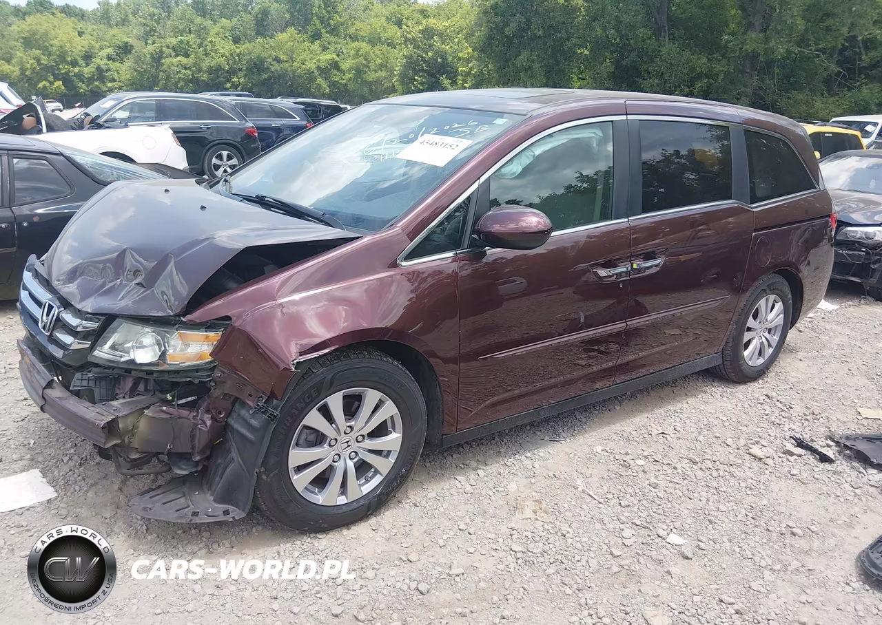 2014 Honda Odyssey Ex-L VIN:5FNRL5H64EB100342 - 2
