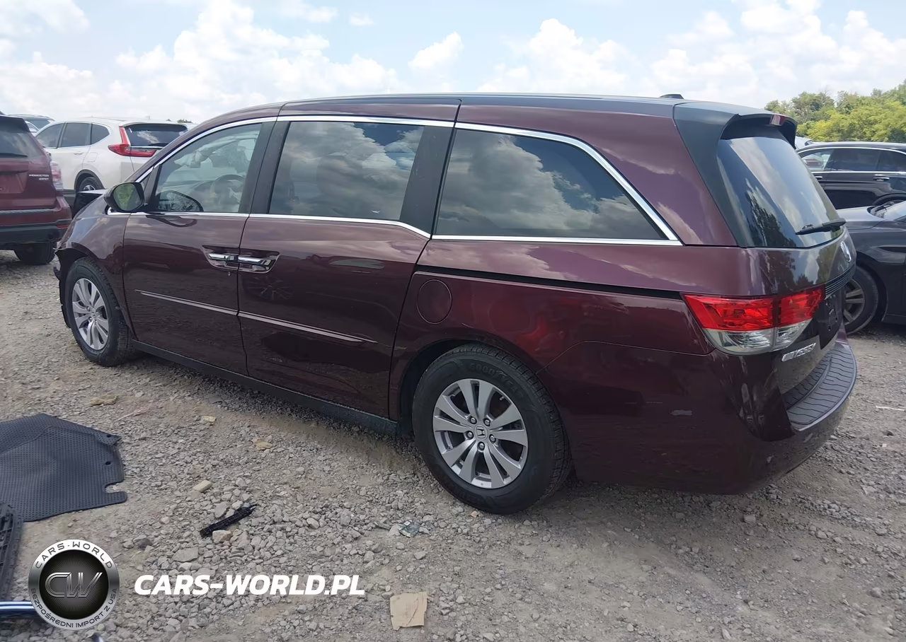 2014 Honda Odyssey Ex-L VIN:5FNRL5H64EB100342 - 3