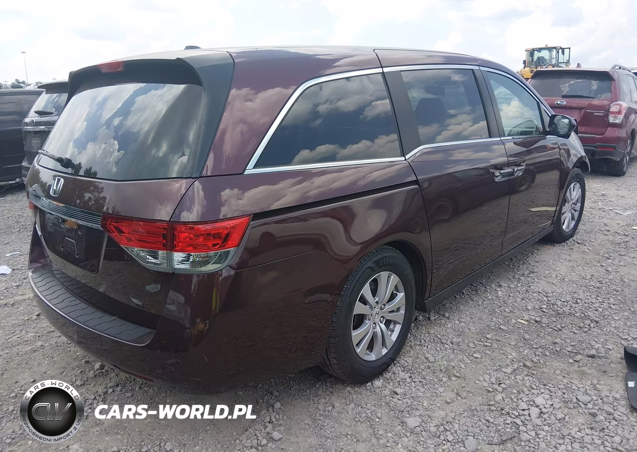 2014 Honda Odyssey Ex-L VIN:5FNRL5H64EB100342 - 4