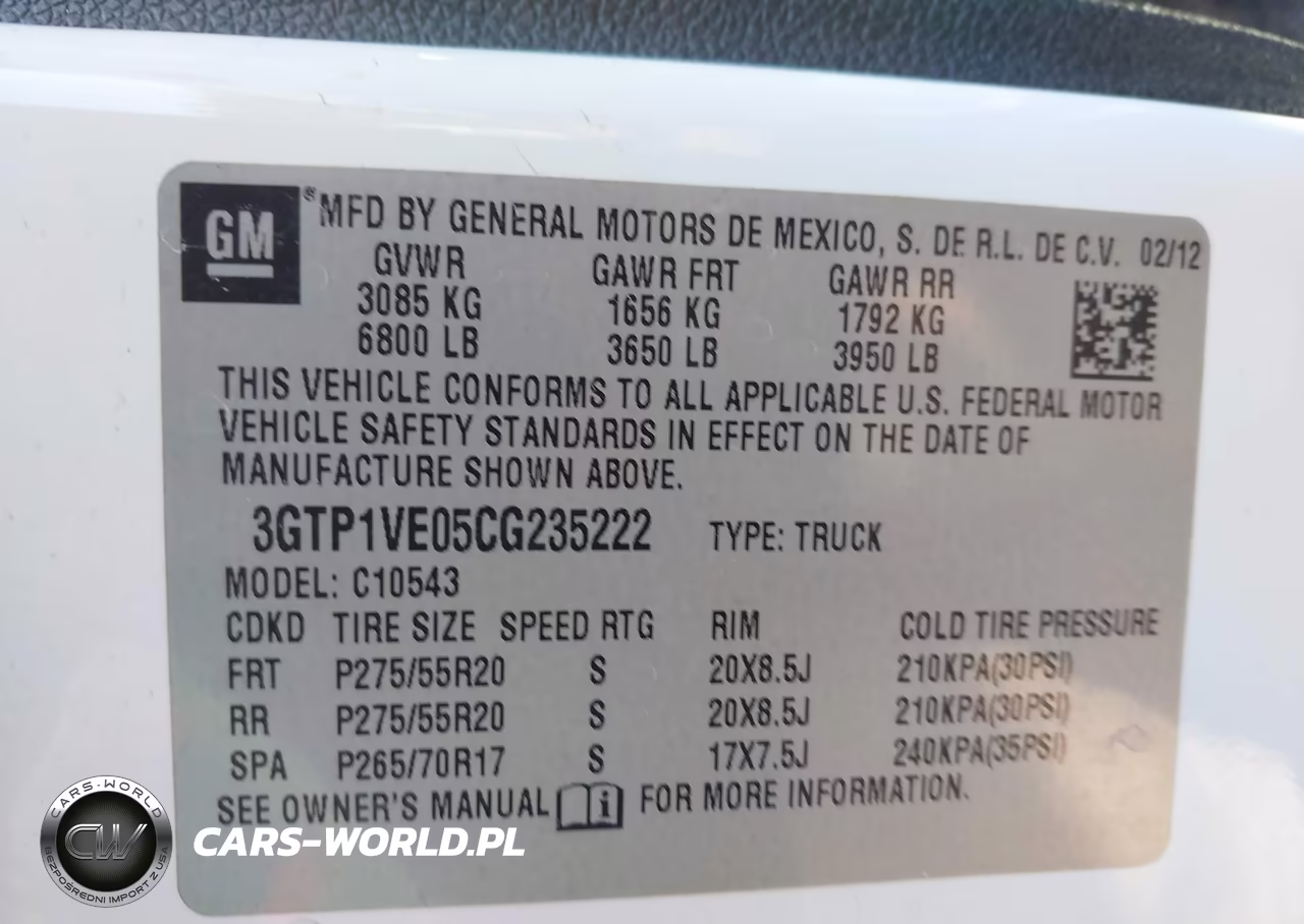 2012 GMC Sierra 1500 Sle VIN:3GTP1VE05CG235222 - 9