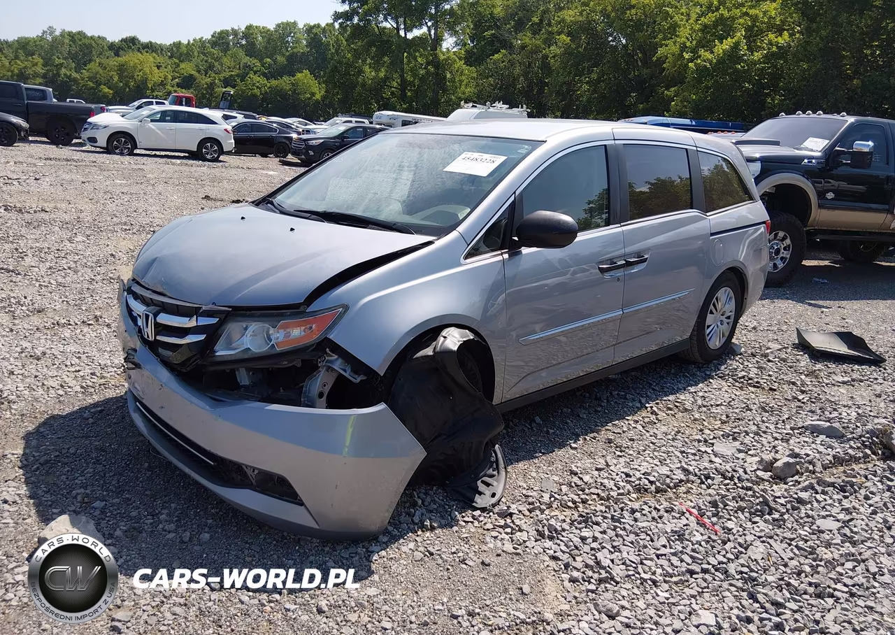 2016 Honda Odyssey Lx VIN:5FNRL5H22GB088384 - 2