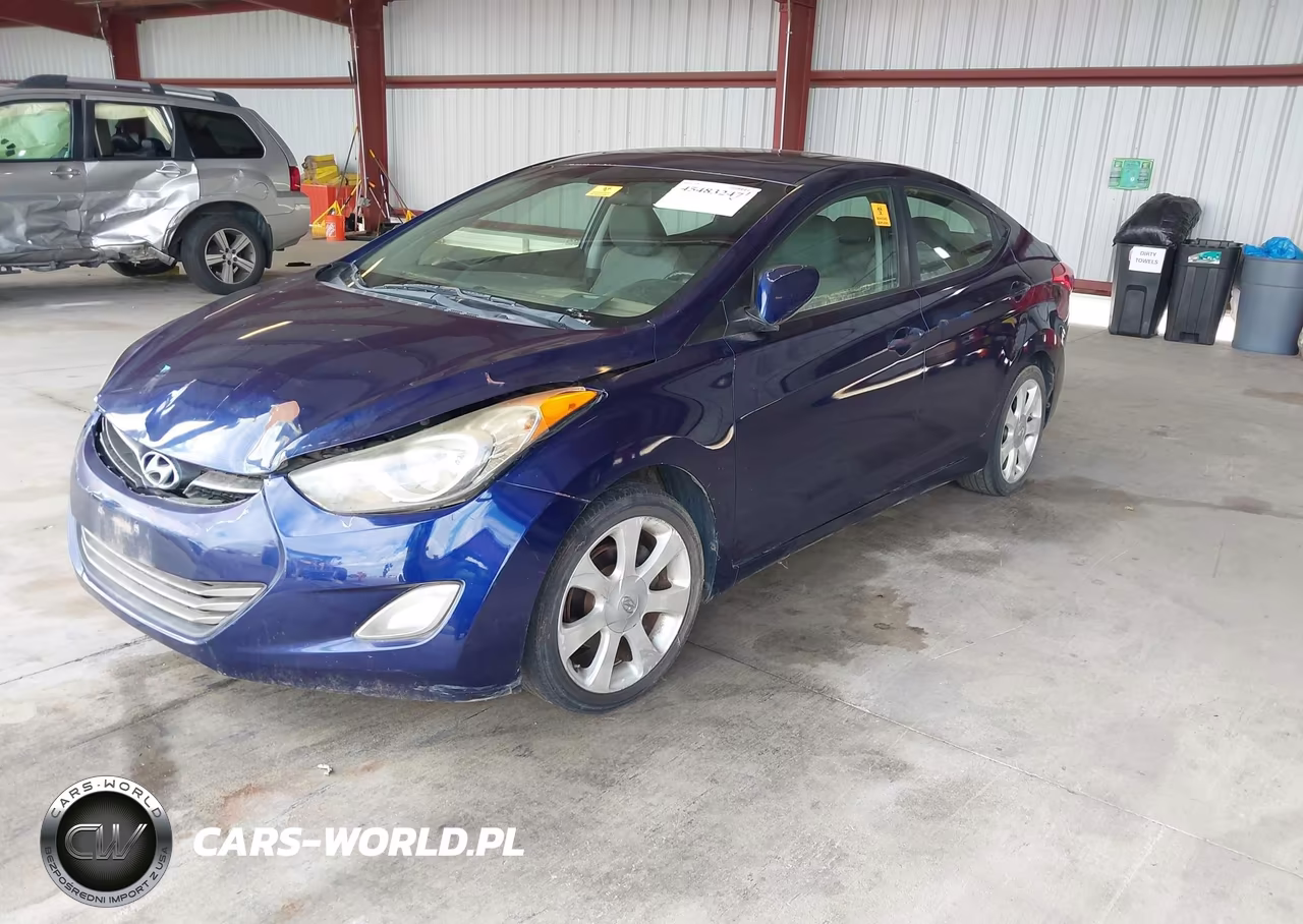 2012 Hyundai Elantra Limited VIN:5NPDH4AE8CH083809 - 2
