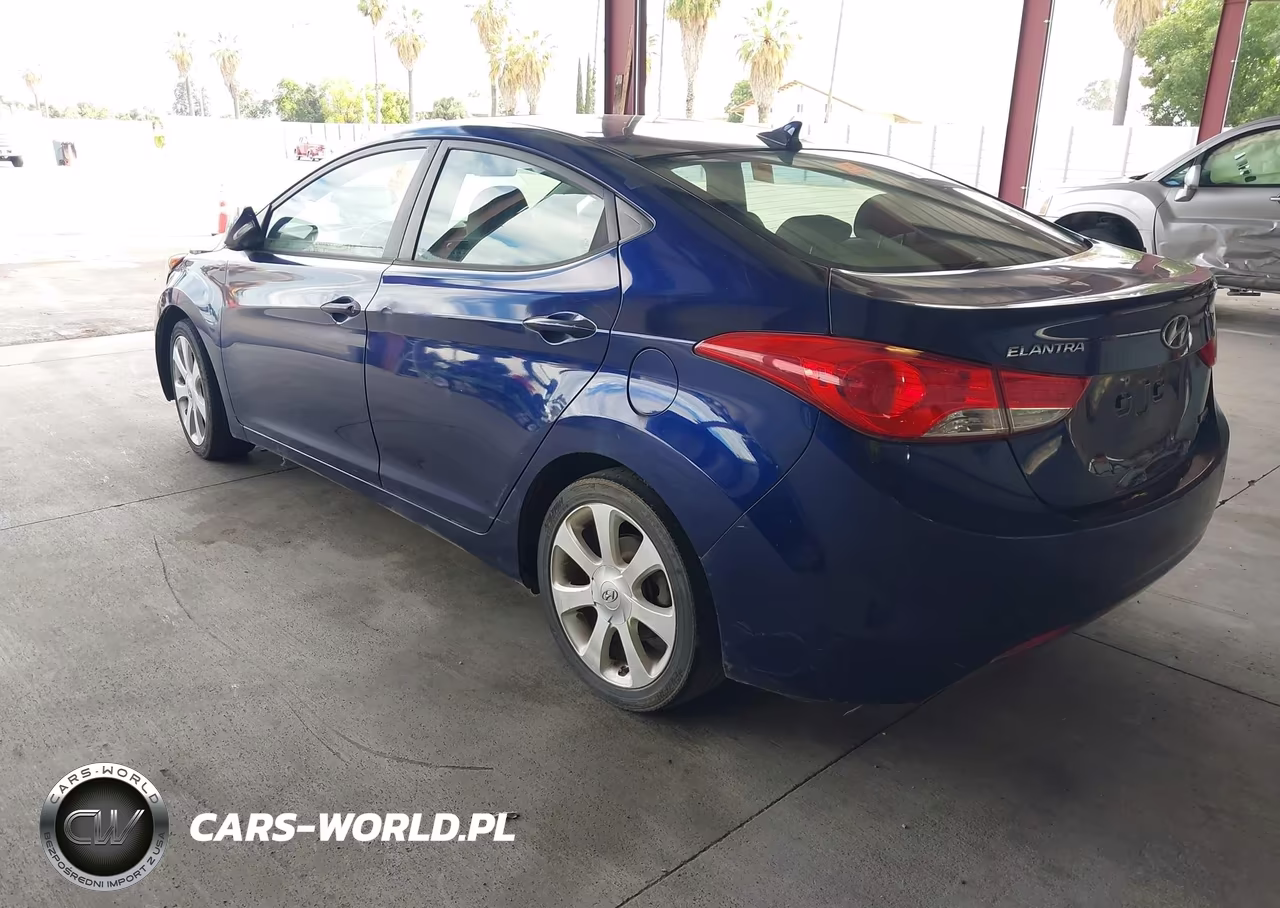 2012 Hyundai Elantra Limited VIN:5NPDH4AE8CH083809 - 3