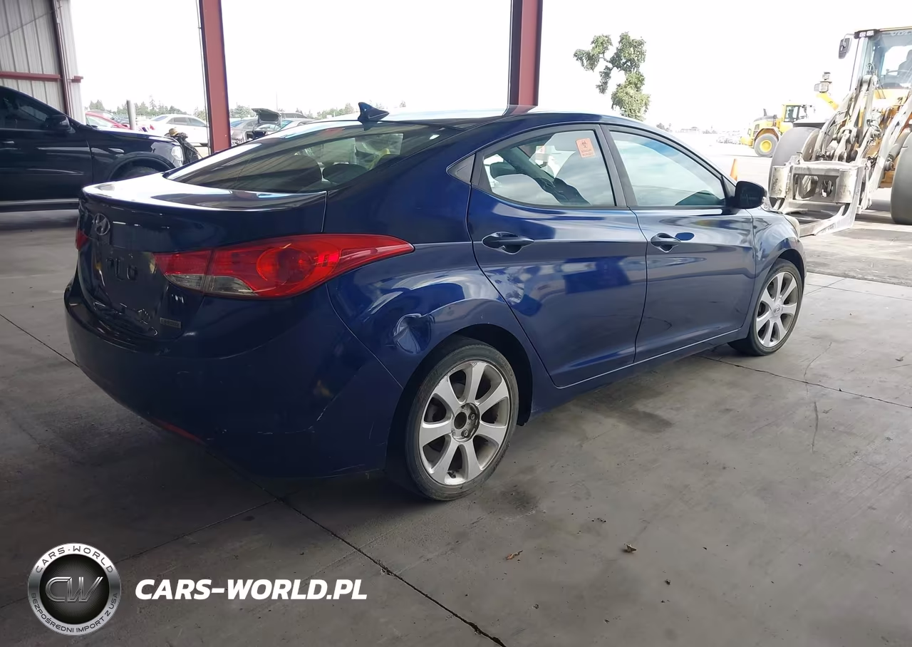 2012 Hyundai Elantra Limited VIN:5NPDH4AE8CH083809 - 4