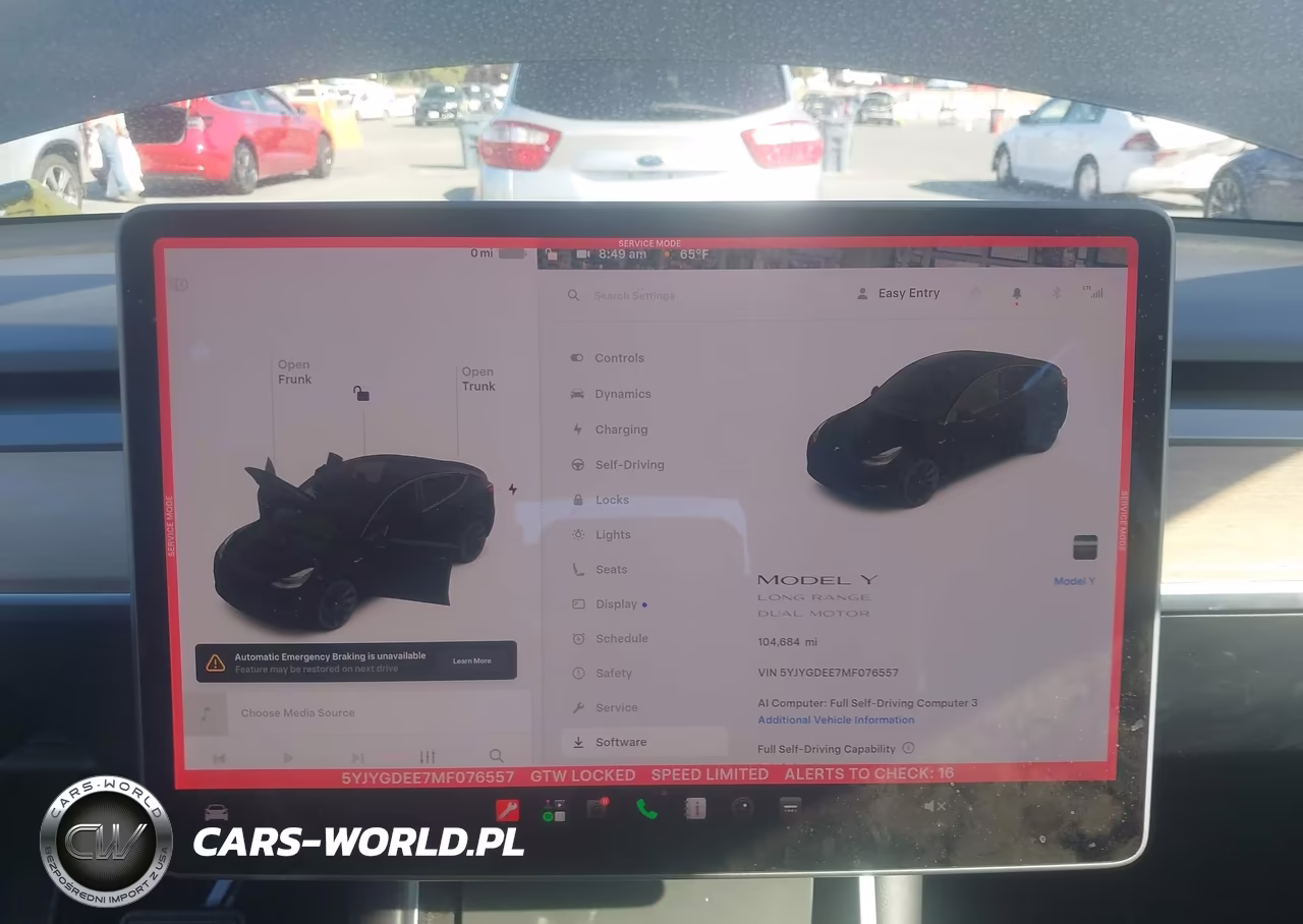 2021 Tesla Model Y Long Range Dual Motor All-Wheel Drive VIN:5YJYGDEE7MF076557 - 19