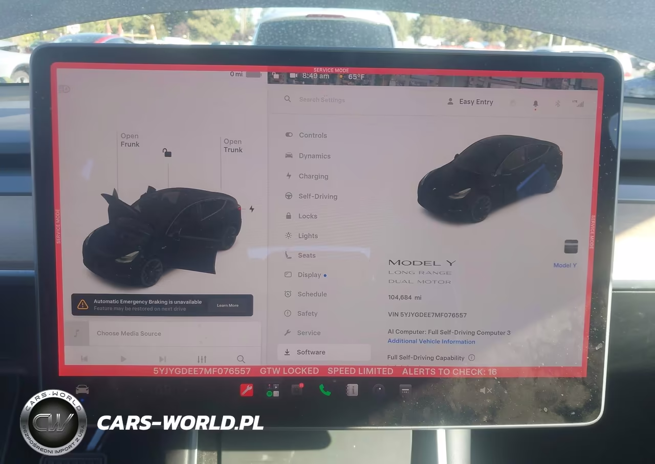 2021 Tesla Model Y Long Range Dual Motor All-Wheel Drive VIN:5YJYGDEE7MF076557 - 7
