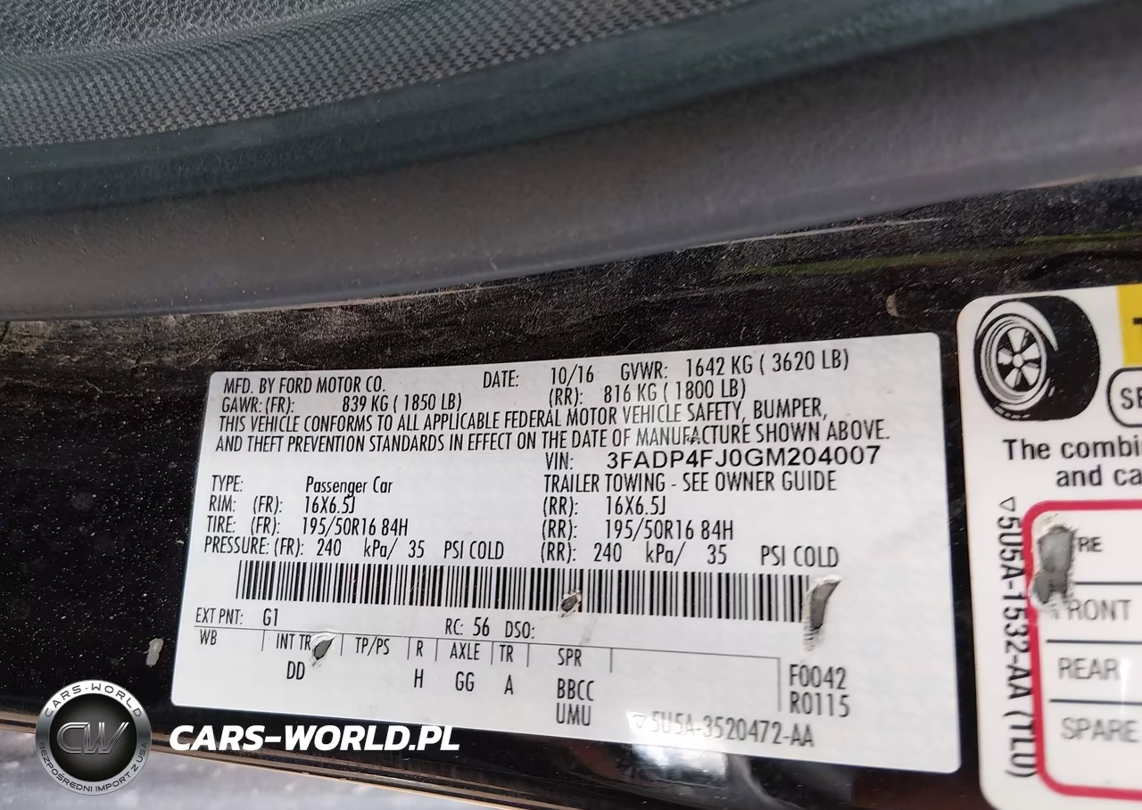 2016 Ford Fiesta Titanium VIN:3FADP4FJ0GM204007 - 9