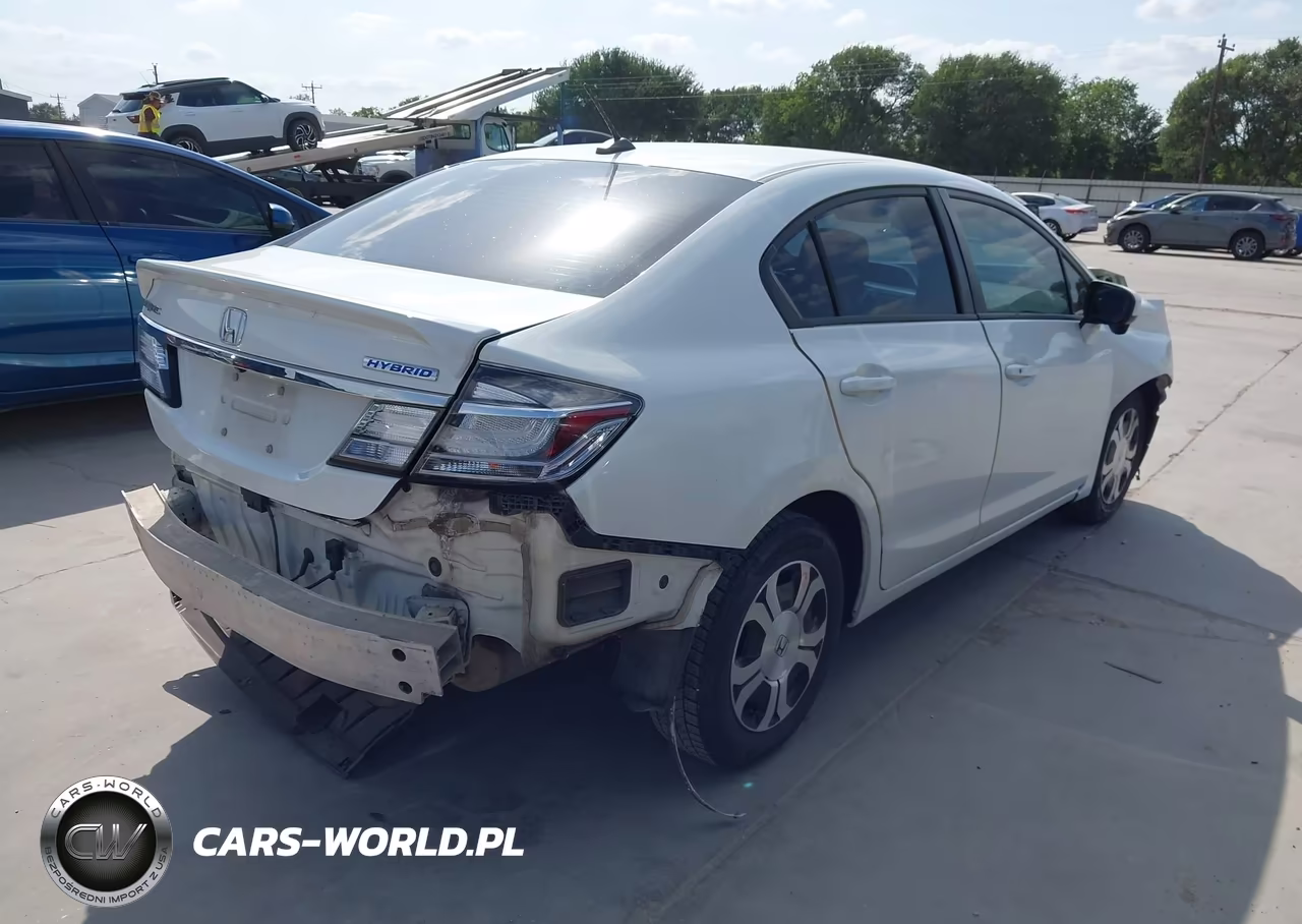 2015 Honda Civic Hybrid VIN:19XFB4F24FE000782 - 4