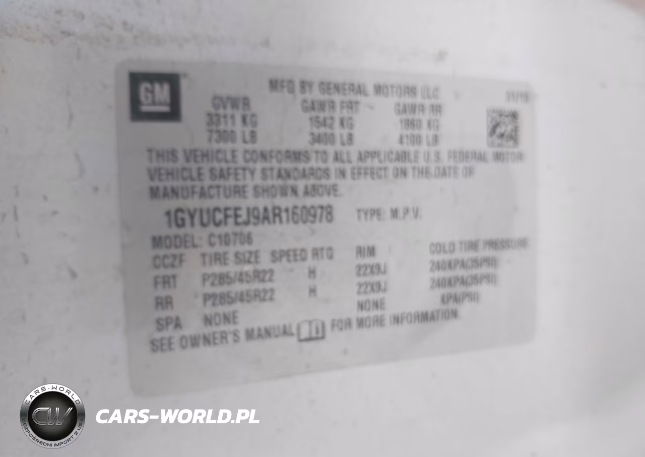 2010 Cadillac Escalade Hybrid Platinum VIN:1GYUCFEJ9AR160978 - 9