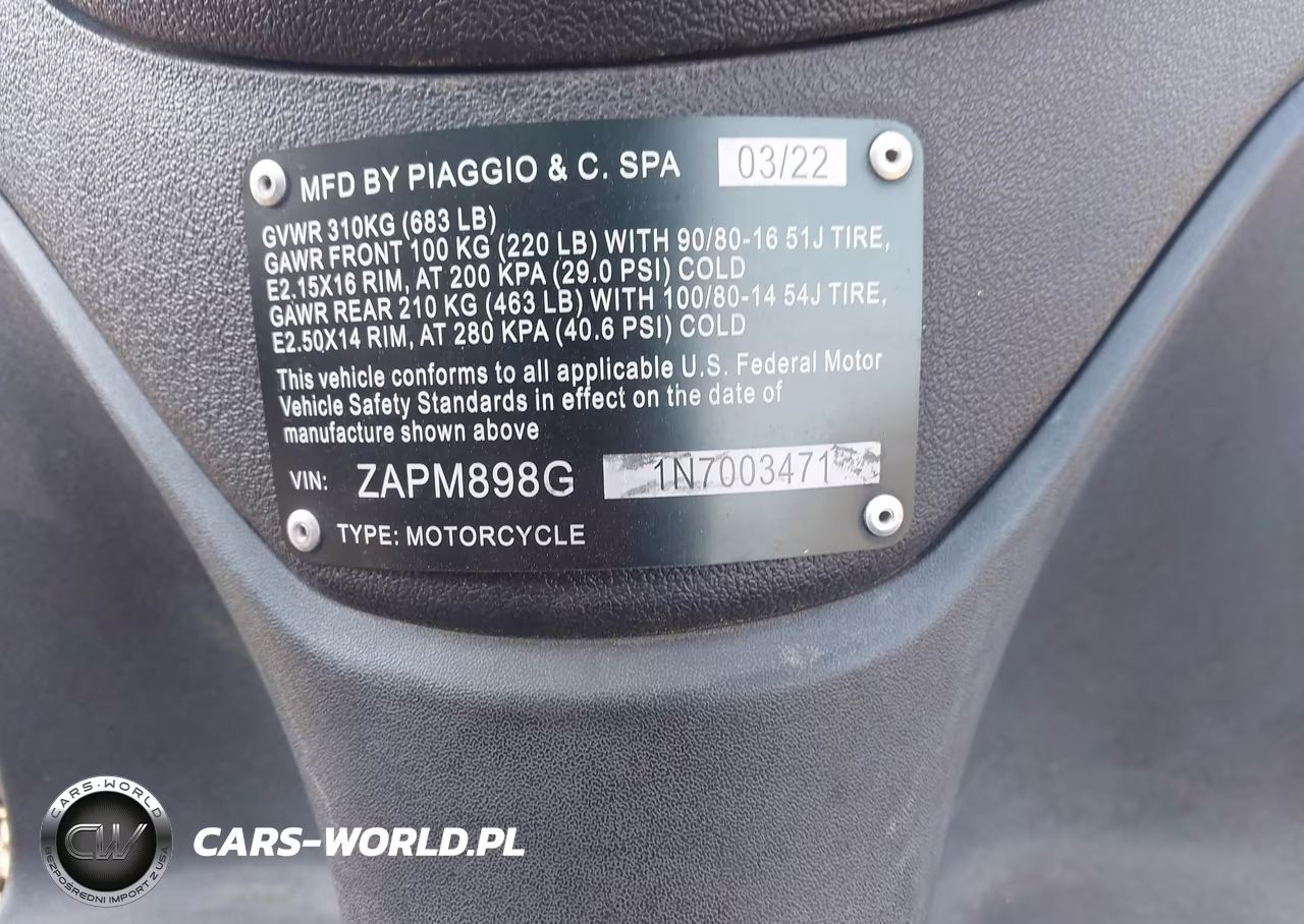 2022 Piaggio Liberty 150-150 S-150 Baci Perugina VIN:ZAPM898G1N7003471 - 10