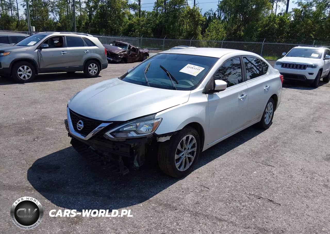 2019 Nissan Sentra Sv VIN:3N1AB7AP9KY312817 - 2