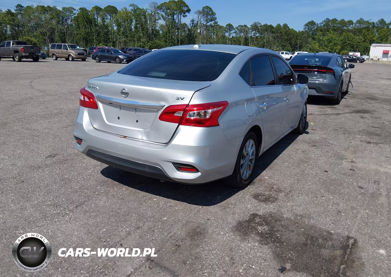 2019 Nissan Sentra Sv VIN:3N1AB7AP9KY312817 - 4