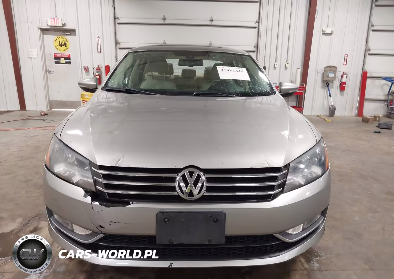 2012 Volkswagen Passat 2.0L Tdi Sel Premium VIN:1VWCN7A31CC054763 - 12