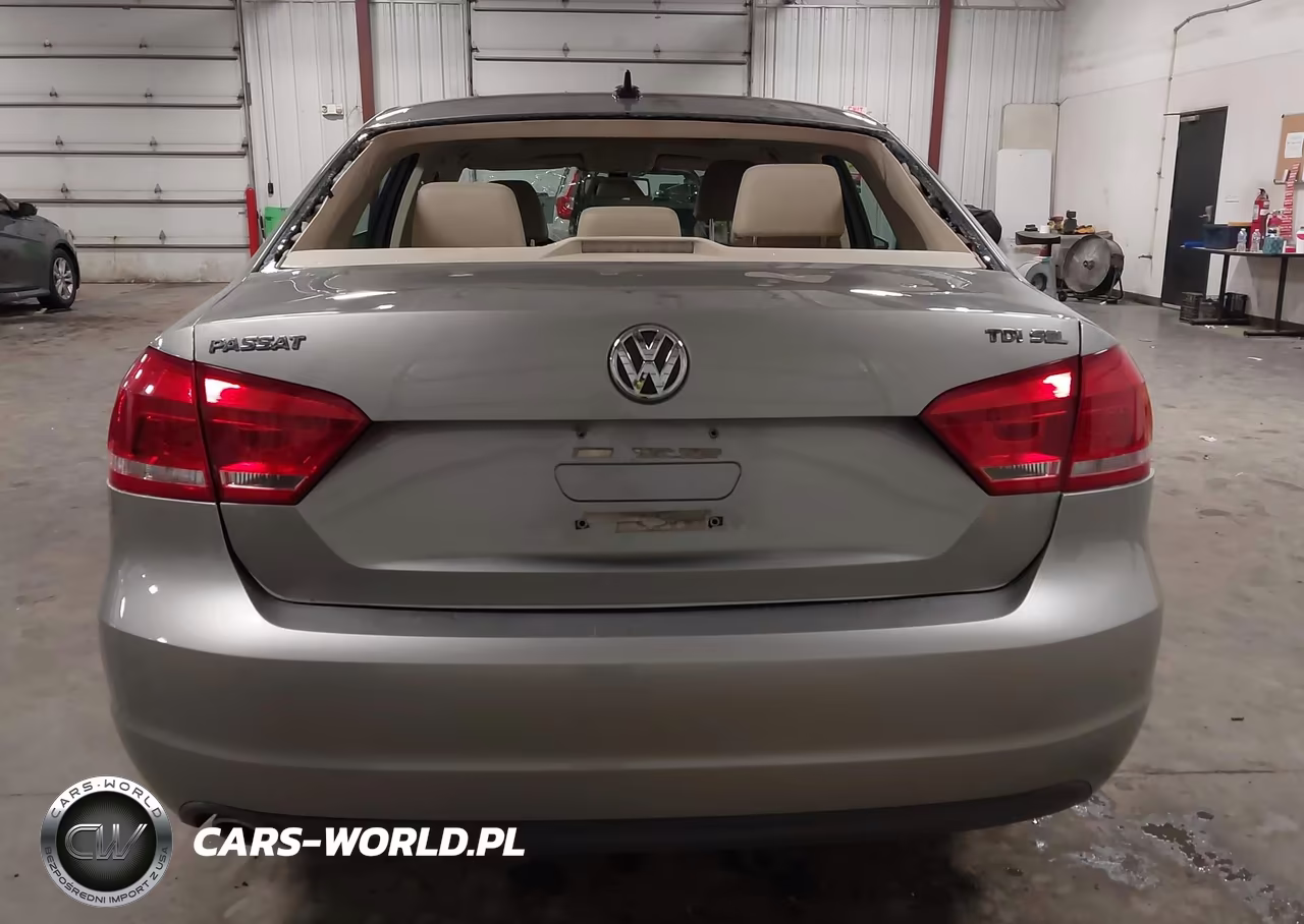 2012 Volkswagen Passat 2.0L Tdi Sel Premium VIN:1VWCN7A31CC054763 - 16