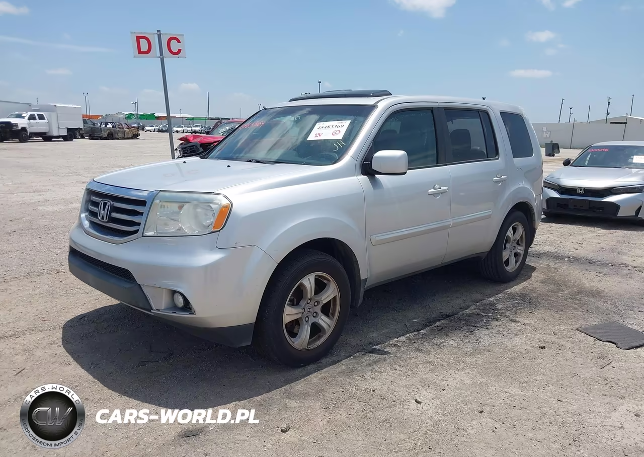 2015 Honda Pilot Ex-L VIN:5FNYF3H56FB019245 - 2