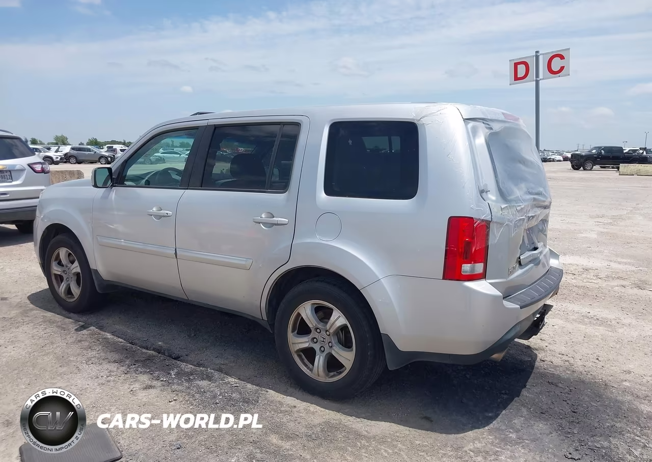 2015 Honda Pilot Ex-L VIN:5FNYF3H56FB019245 - 3