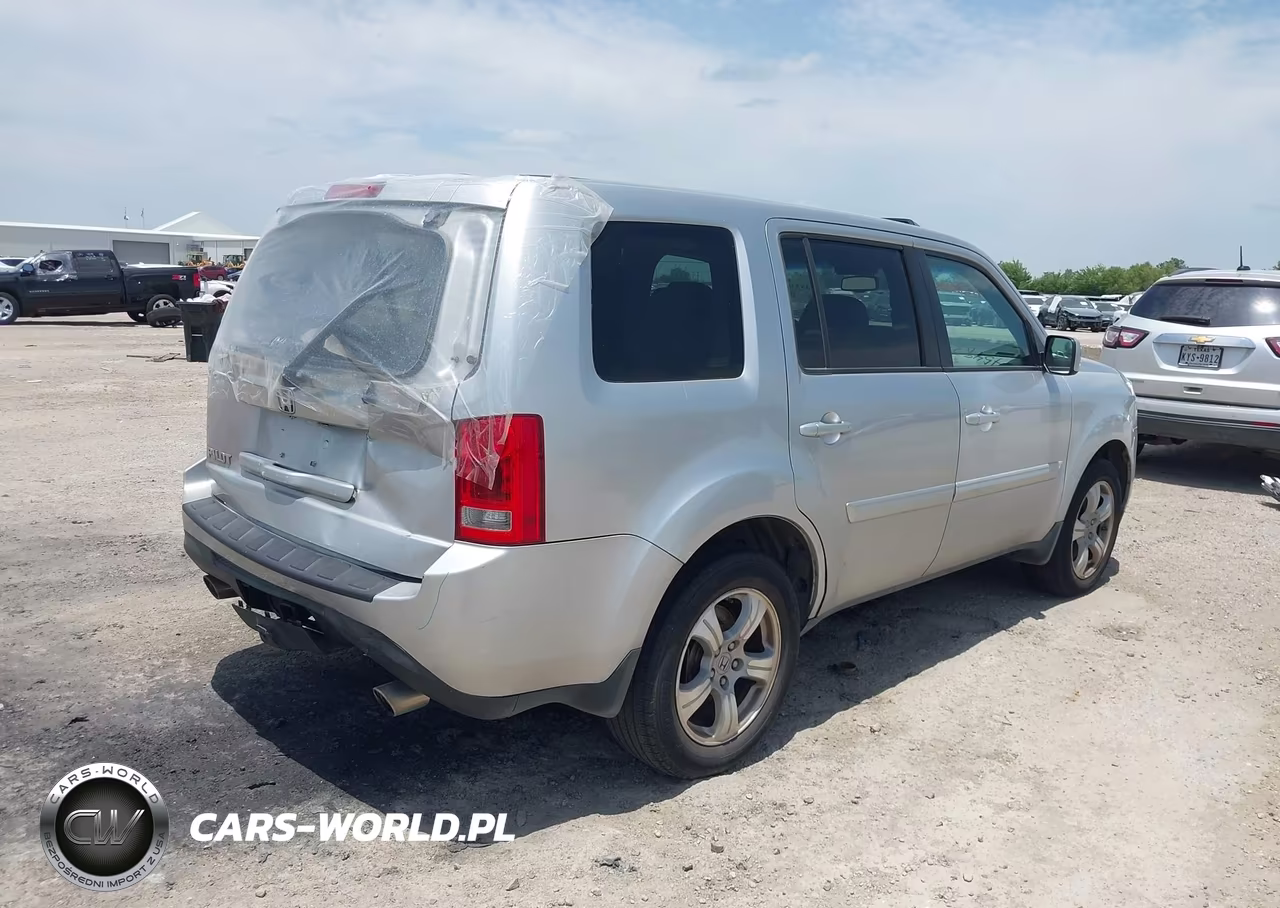 2015 Honda Pilot Ex-L VIN:5FNYF3H56FB019245 - 4