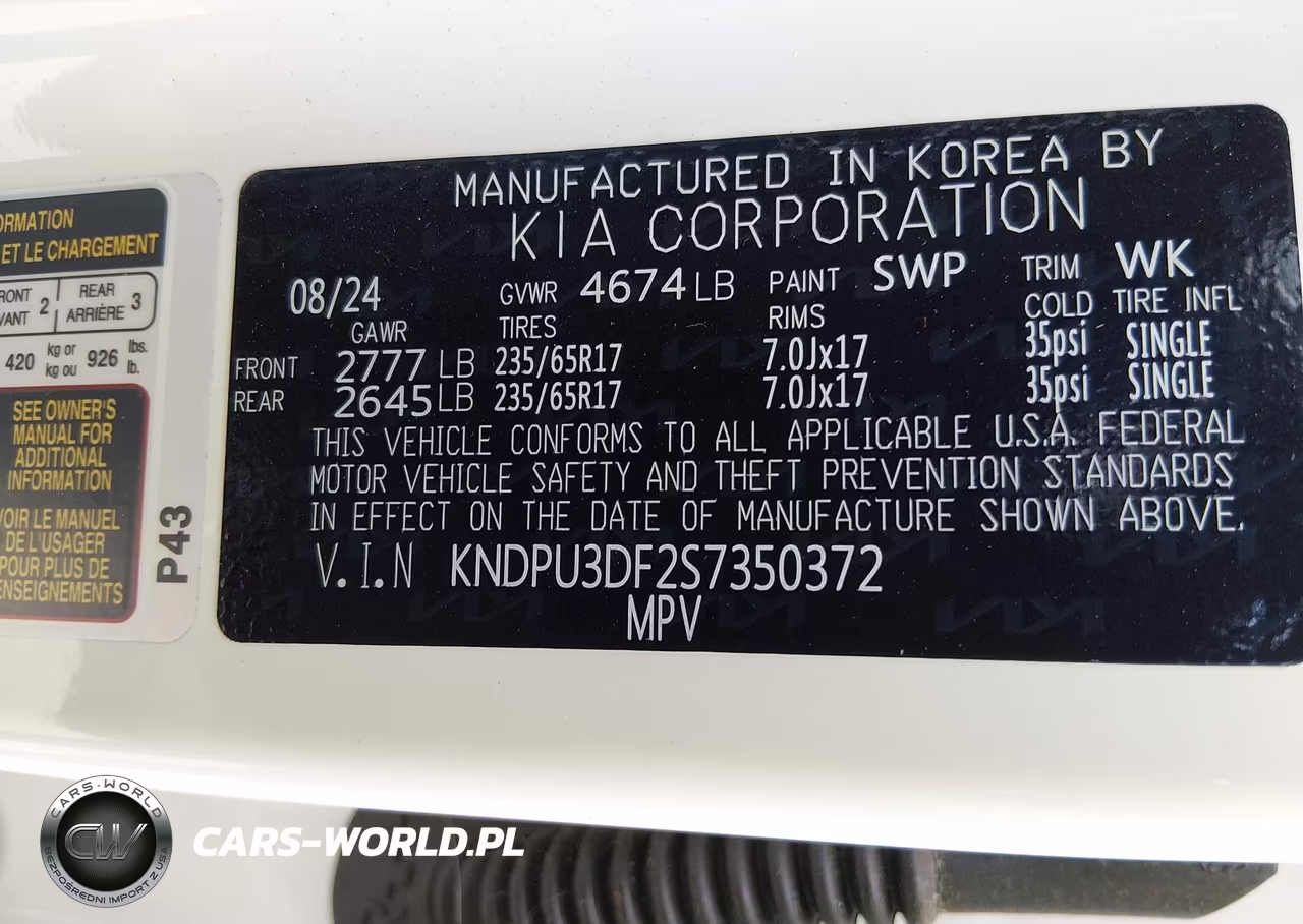 2025 Kia Sportage Lx VIN:KNDPU3DF2S7350372 - 9