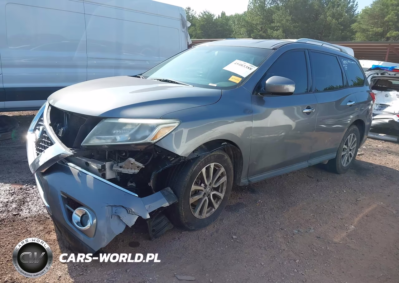 2015 Nissan Pathfinder Sv VIN:5N1AR2MM7FC638428 - 2