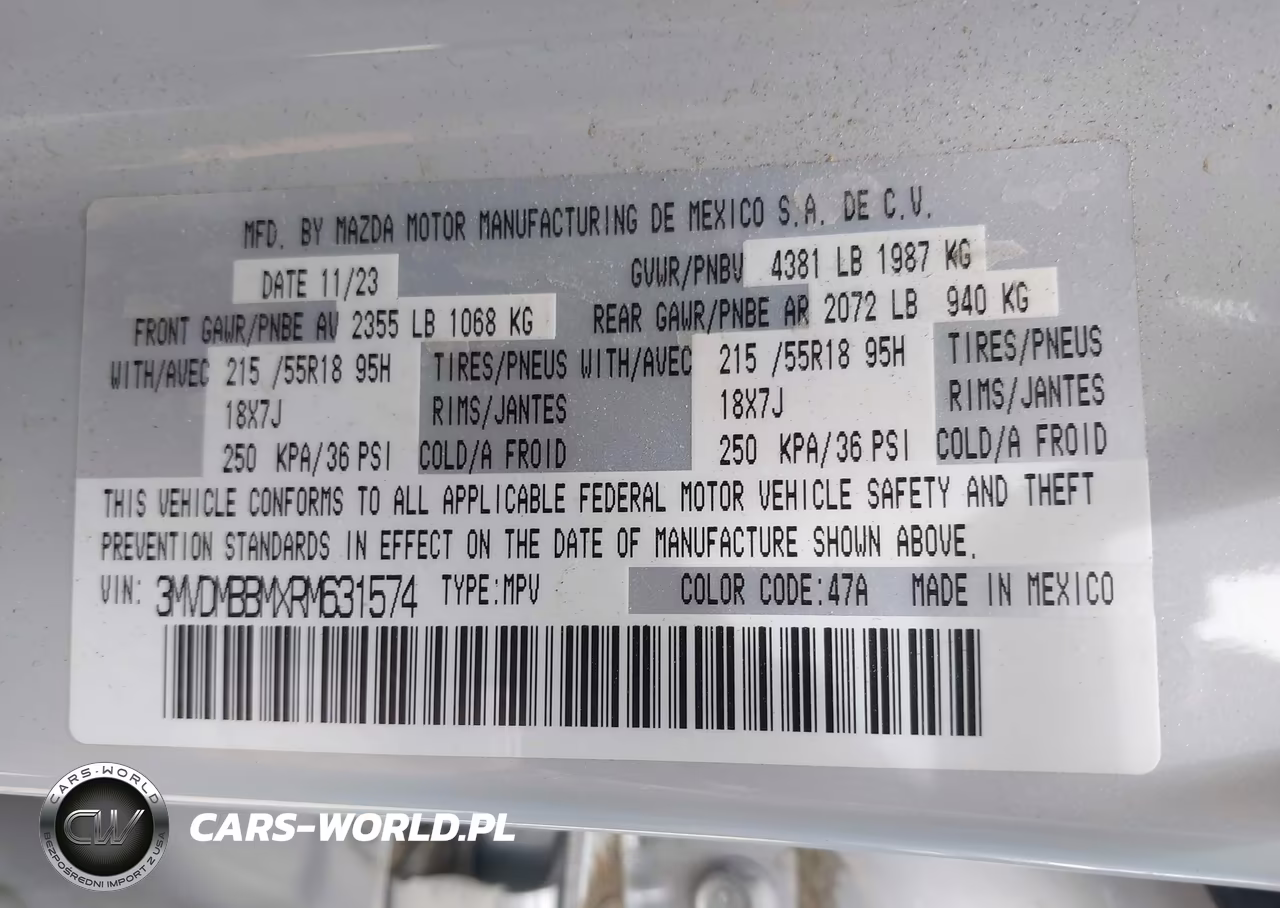 2024 Mazda Cx-30 2.5 S Select Sport VIN:3MVDMBBMXRM631574 - 9