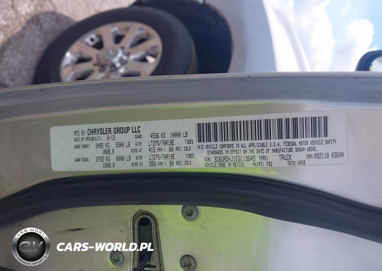 2014 Ram 2500 Tradesman VIN:3C6UR5HJ1EG113645 - 9