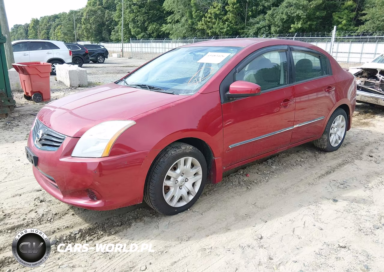 2012 Nissan Sentra 2.0 S VIN:3N1AB6APXCL681615 - 2