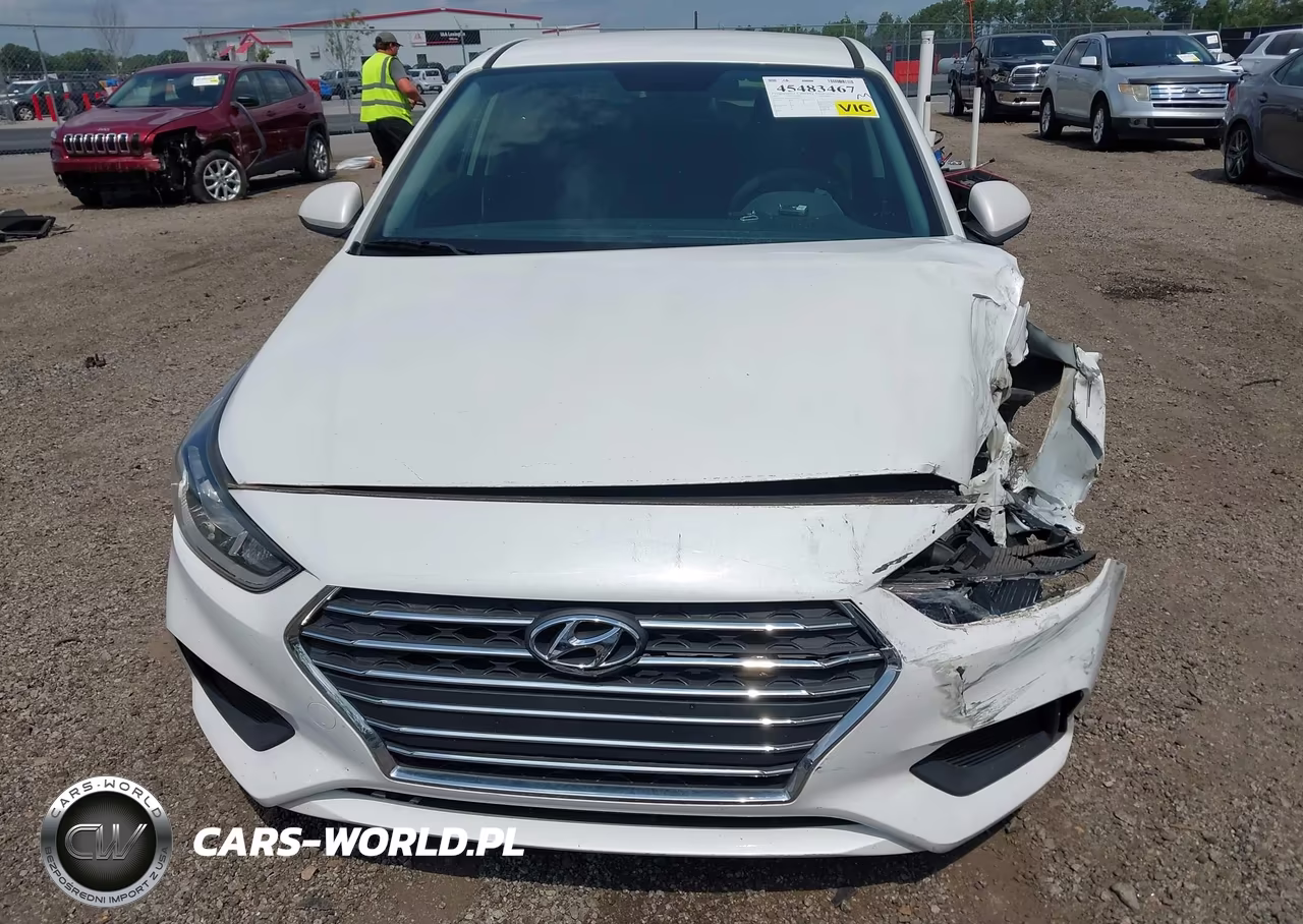 2021 Hyundai Accent Se VIN:3KPC24A63ME151199 - 12