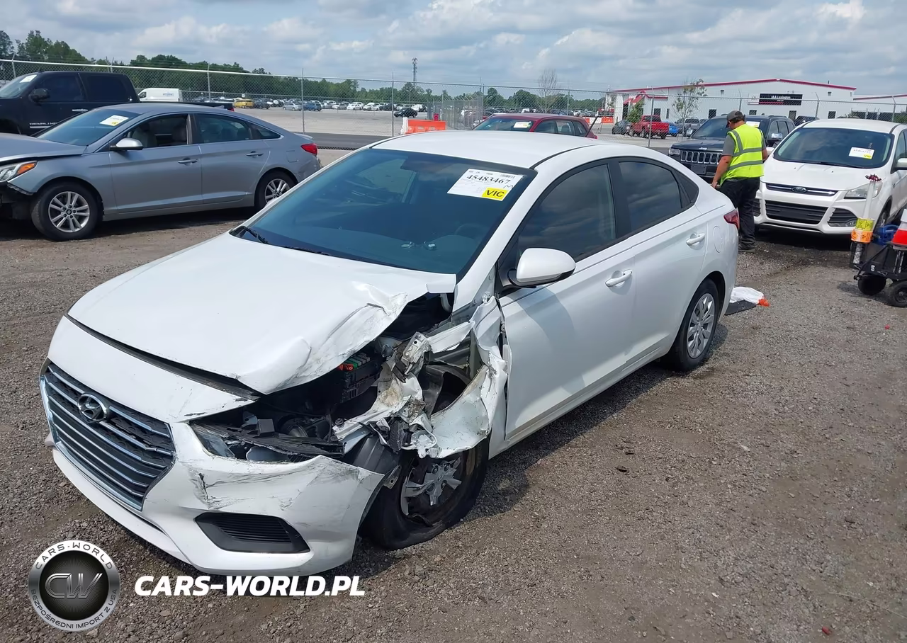 2021 Hyundai Accent Se VIN:3KPC24A63ME151199 - 2